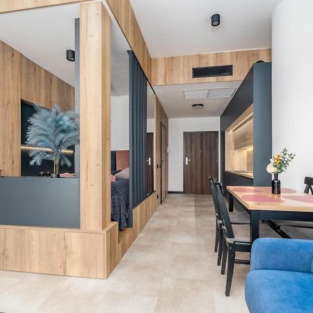 Apartament Flaming Hanza Tower Szczecin Exteriör bild