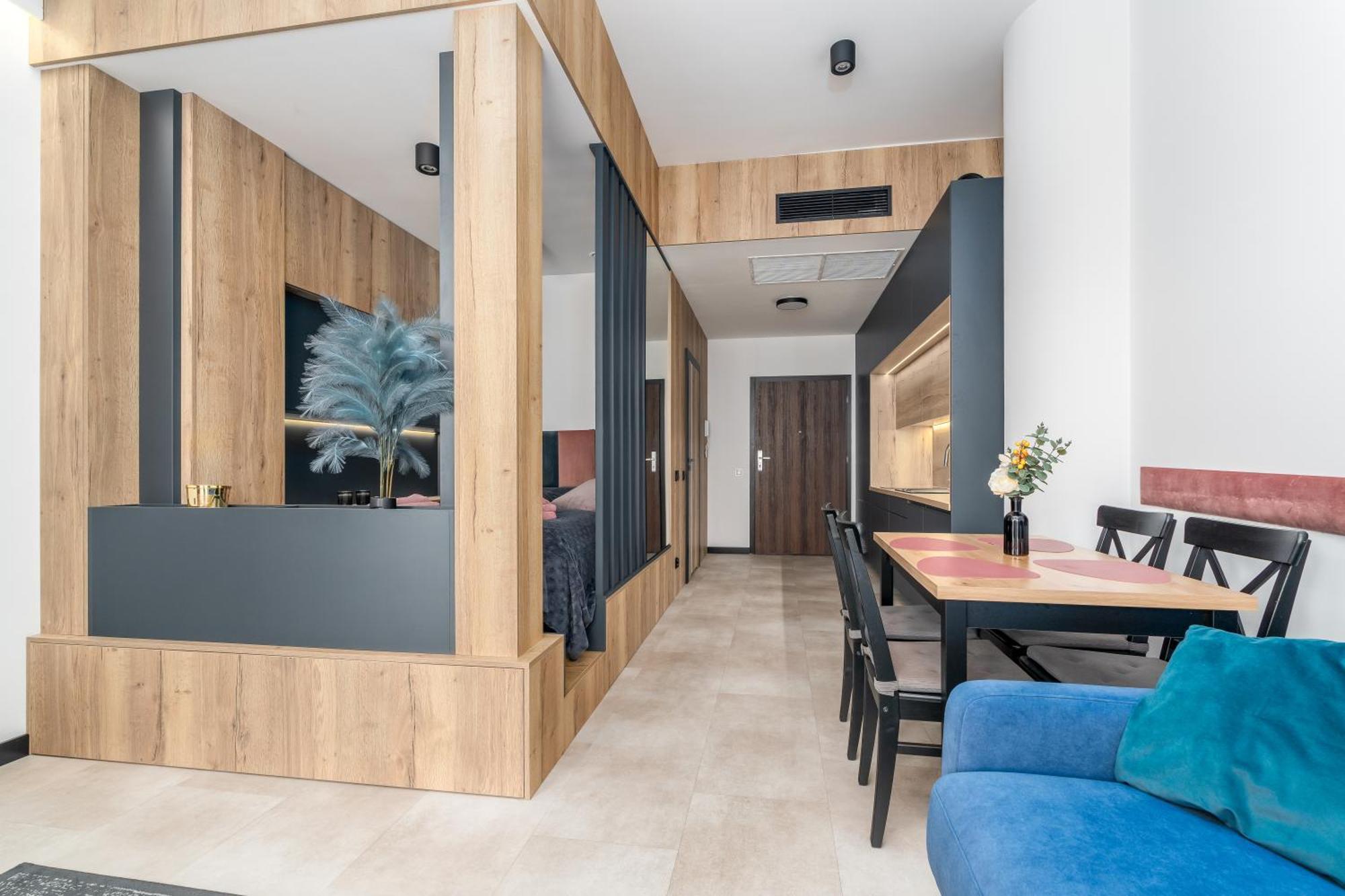 Apartament Flaming Hanza Tower Szczecin Exteriör bild