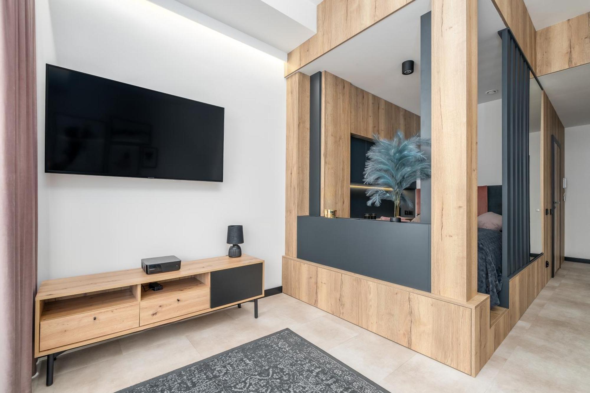 Apartament Flaming Hanza Tower Szczecin Exteriör bild