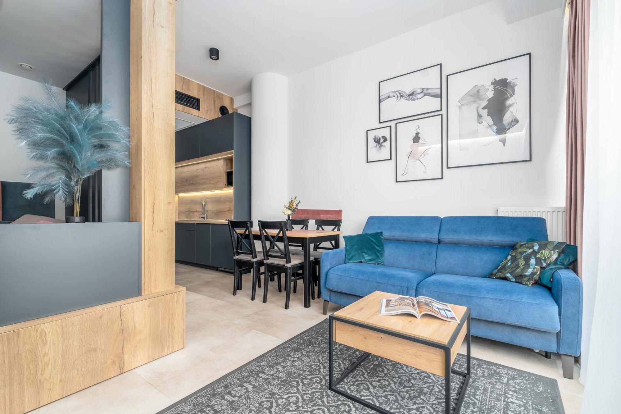 Apartament Flaming Hanza Tower Szczecin Exteriör bild